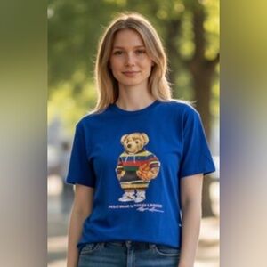 Ralph Lauren polo bear teens shirts in large 14-16